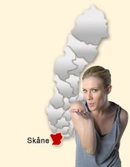 Din region hos Den svenska Dejting-ExpertenSexdating portalerna Skåne 