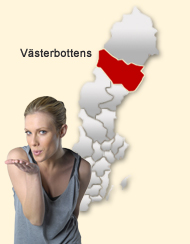 Din region hos Den svenska Dejting-ExpertenSexdating portalerna Västerbotten