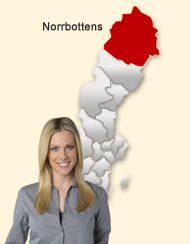Din region hos Den svenska Dejting-ExpertenSinglar i Norrbotten
