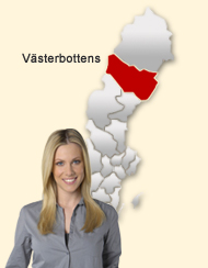Din region hos Den svenska Dejting-ExpertenSinglar i Västerbotten